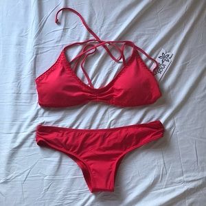 NWT Quint Soul Red bikini s/p